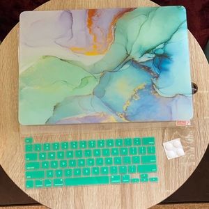 Marble MacBook 16inch case for 2019 2020 Pro with Touch bar and Touch ID.